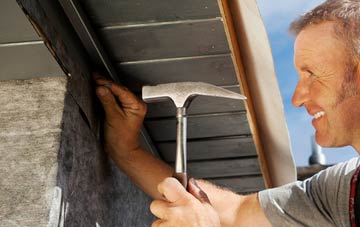 Deeping St Nicholas fascia installation