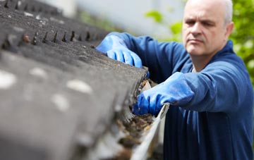 cleaning and inspecting Deeping St Nicholas roofs