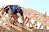 Deeping St Nicholas roof trusses
